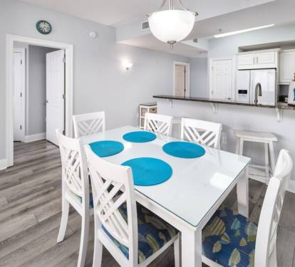 Dining Area - 
Summer Place Resort, Unit 305 Okaloosa Island Fort Walton Beach Vacation Rentals