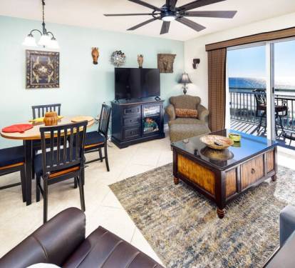 Living Room - 
Pelican Isle 308 Fort Walton Beach Okaloosa Island Vacation Rentals