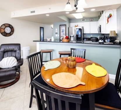 Dining Area - 
Pelican Isle 308 Fort Walton Beach Okaloosa Island Vacation Rentals