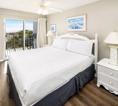 Master Bedroom - 
Gulf Dunes Resort Unit 108 Okaloosa Island Fort Walton Beach FL