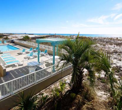 Balcony - 
Gulf Dunes Resort Unit 108 Okaloosa Island Fort Walton Beach FL