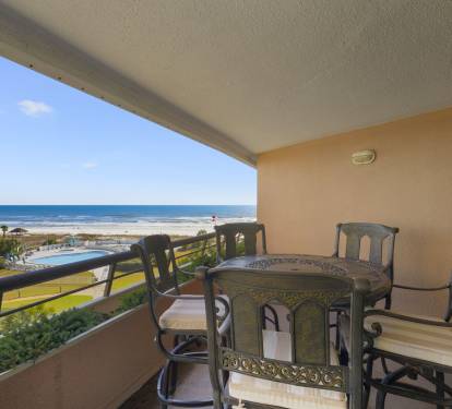 Balcony with Gulf views