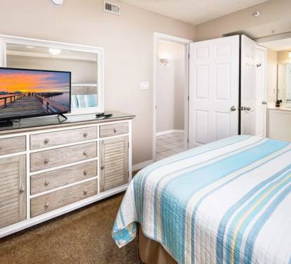 Guest Bedroom - 
Gulf Dunes 413 Fort Walton Beach Okaloosa Island Vacation Rentals