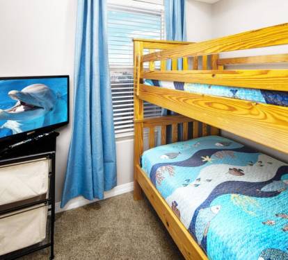 Bunk Room - 
Gulf Dunes 413 Fort Walton Beach Okaloosa Island Vacation Rentals