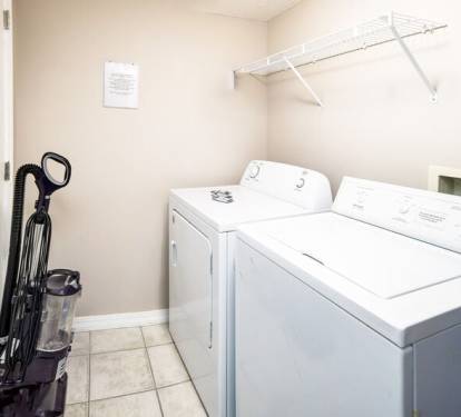 Laundry Room - 
Gulf Dunes 413 Fort Walton Beach Okaloosa Island Vacation Rentals