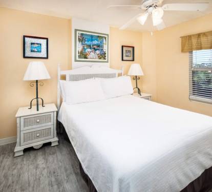 Guest Bedroom 2 - Gulf Dunes Resort Unit 117 Okaloosa Island Fort Walton Beach Vacation Condos by Sunset Resort Rentals