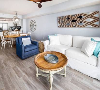 Living Room - 
Sea Dunes Resort Unit 202 Fort Walton Beach Okaloosa Island Vacation Rentals