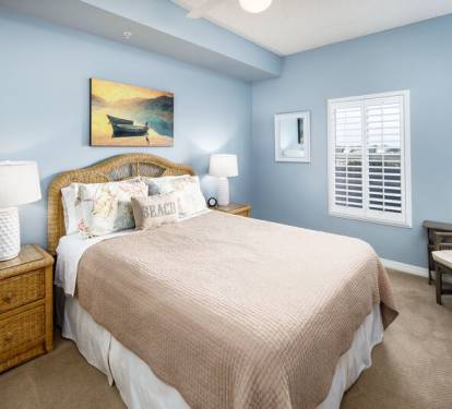 Guest Bedroom - 
Gulf Dunes 612 Fort Walton Beach Okaloosa Island Vacation Rentals