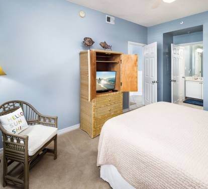 Guest Bedroom - 
Gulf Dunes 612 Fort Walton Beach Okaloosa Island Vacation Rentals