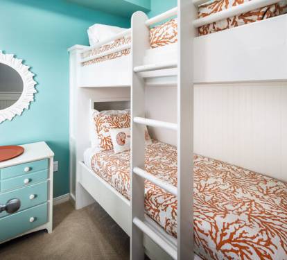Bunk Bed Room - 
Gulf Dunes 612 Fort Walton Beach Okaloosa Island Vacation Rentals