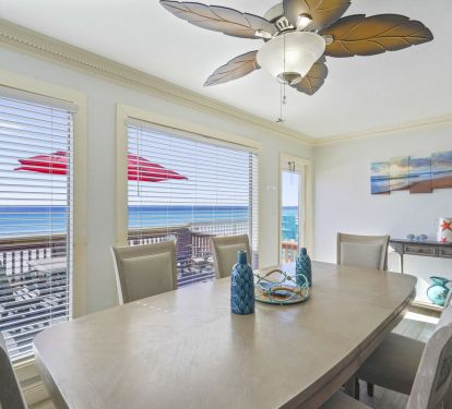 Captains Quarters offers the perfect balance of style, comfort, and functionality for a truly relaxing beachfront stay.