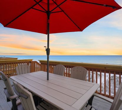 This charming beachfront townhome blends privacy, comfort, and unbeatable location for an unforgettable Emerald Coast getaway.