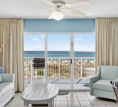 Living Room - 
Gulf Dunes 206 Fort Walton Beach Florida Okaloosa Island Destin