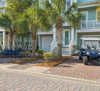 Explore 30A With Ease! 6-Seater LSV + Bikes Included!