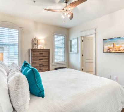 Guest Bedroom - Offering Private Access to the Shared Guest Bathroom