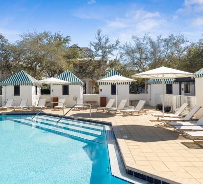 Offering an Effortless Walk to the Cabana Community Pool