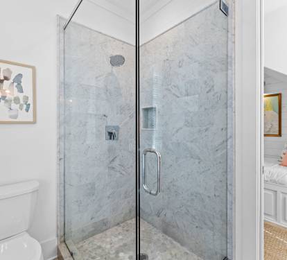 2nd Floor Guest Bathroom - Walk-In Shower