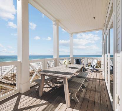 Dine Al Fresco on the 2nd Floor Balcony!