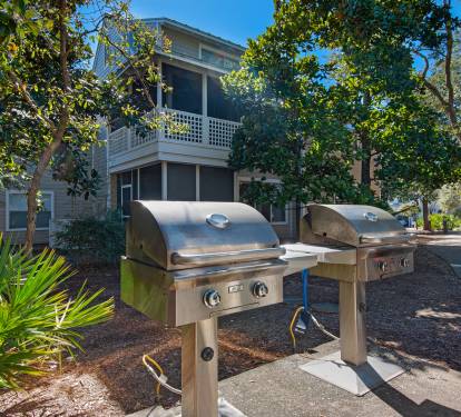 Hidden Dunes Cottage Grilling Area 3