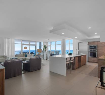 Spacious Beachfront Condominium
