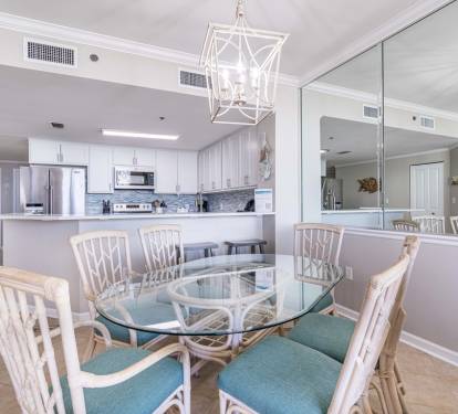 Beach Club 303B Dining Table Seats 6