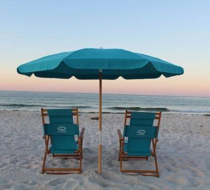 High Wave Chair-Umbrella Set Available Seasonally for Additional Fee