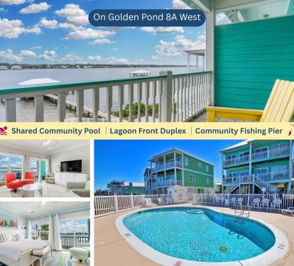 On Golden Pond 8A: Shared Pool & Fishing Pier