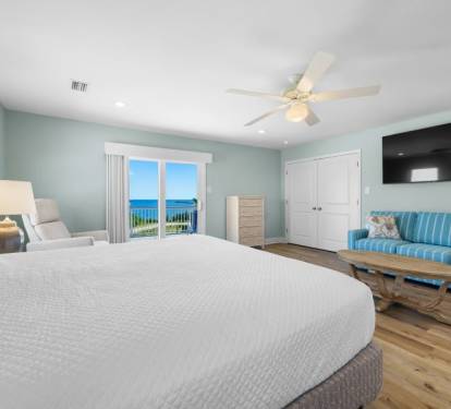 Point House II Primary Bedroom