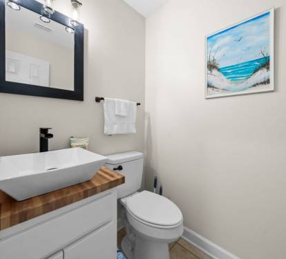 Wave Watch II Powder Room