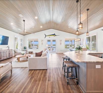 His & Hers Open Living Space