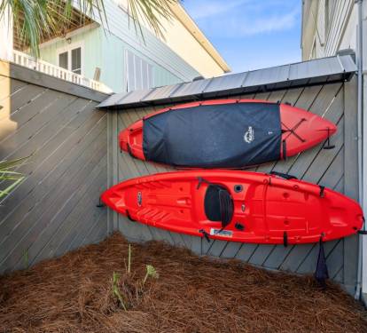 His & Hers Kayaks for Guest Use