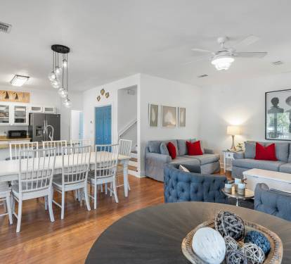 Your open-concept living space flows seamlessly from kitchen to dining to lounge, perfect for gathering with loved ones in comfort.