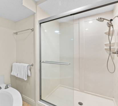 Wash Off in the Walk-In Shower