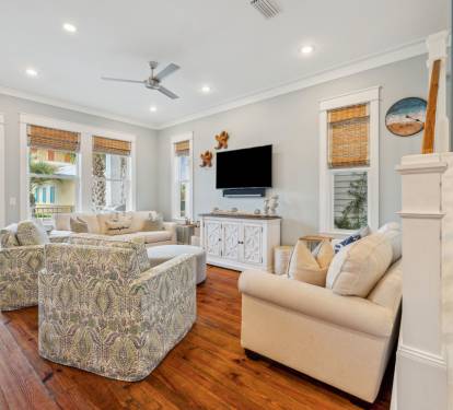 Spend Time with Friends & Family in the Living Area