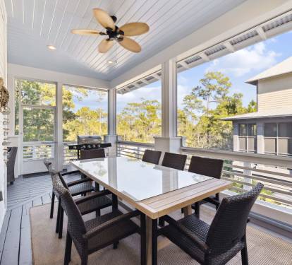 Grill Up Dinner & Enjoy Al Fresco Dining for 8 on the Back Porch