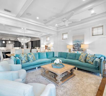 Living Room - Large Sectional Sofa