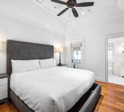 2nd Floor Guest Suite - Furnished with a King Size Bed