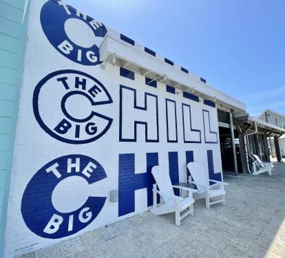 Visit 'The Big Chill' - Shops, Entertainment and Eats!