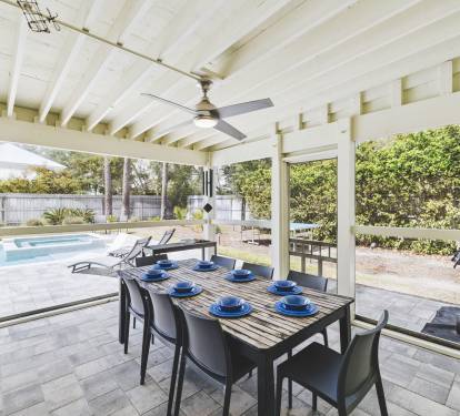 Grill Up Dinner & Enjoy Al Fresco Dining for 8