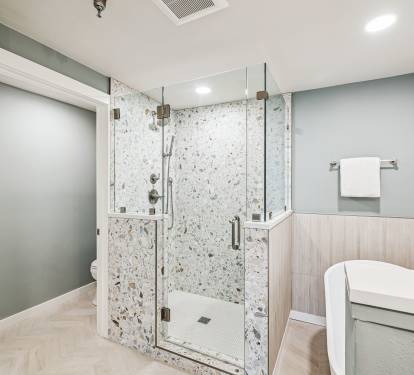 Primary King En-Suite - Walk-In Shower