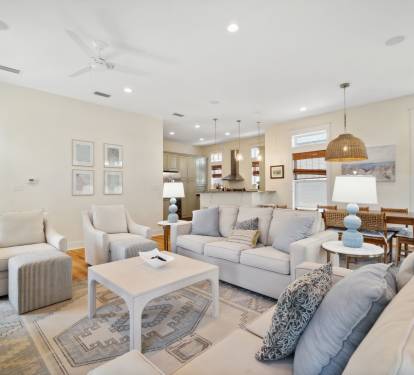 Open Concept Living Spaces!