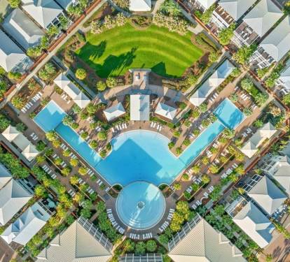 12,000 Square Foot Lagoon Pool - Steps Away!
