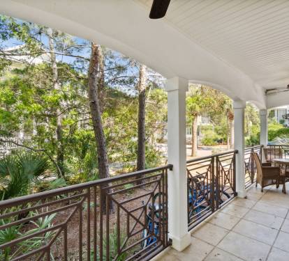 1st Floor Covered Porch - Private Access from the Primary Suite