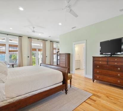 2nd Floor Primary Suite - Offering Access to a Private Balcony