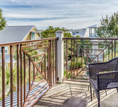 3rd Floor Balcony - Private Access from the Guest Suite