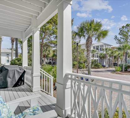 Back Porch with Grill - Access from 1st Floor Guest Room