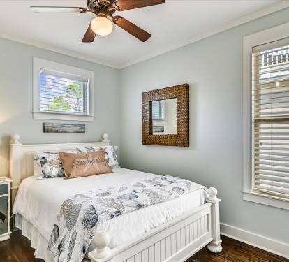 2nd Floor Guest Bedroom - Additionally Providing Access to the Jack and Jill Bathroom