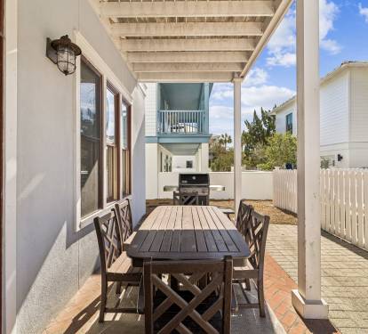 Grill Up Dinner on the Patio & Enjoy Al Fresco Dining for 6