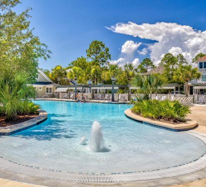 Resort-style pool just steps away, ideal for families and easy lounging.