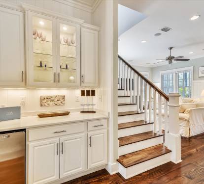 Stylish kitchen with modern appliances and thoughtful details.